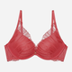 Biustonosz damski Push Up z fiszbinami Esotiq Bossa 42873-42X 75B Różowy (5903972554067) - obraz 6