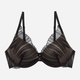 Бюстгальтер Push-up з кісточками Esotiq Bossa 42873-61X 75C Чорний (5903972554210) - зображення 6