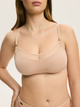 Biustonosz damski do karmienia Esotiq Blissy 42887-80X XL Beżowy (5903972556962) - obraz 1