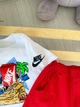 Дитячий літній комплект (футболка+шорти) для хлопчика 86-92 біло-червоний - зображення 3