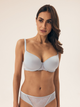 Biustonosz damski bez Push Up usztywniany Esotiq Bluey 42918-50X 80E Błękitny (5903972563069) - obraz 1