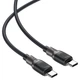 Data - Кабель ACEFAST C10-03 Type-C to Type-C 3A 60W 1.2m, Black - изображение 3