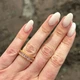Кольцо с дорожкой розовых камней LUX Diamond (Размер регулируется) - изображение 2