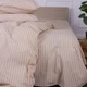 Простынь на резинке MirSon Ranforce Elite 17-0602 Stripe Creamy 80x160x10 см (2200008050429) - изображение 2