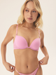 Бюстгальтер Push-up з кісточками Bloovii Saoui 43119-30X 80B Рожевий (5903972578643) - зображення 1
