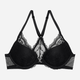 Biustonosz damski Push Up z fiszbinami Bloovii Sydney 43121-99X 65B Czarny (5903972579800) - obraz 6