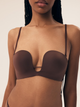 Бюстгальтер Push-up ущільнений Esotiq Novelty 43127-88X 65F Коричневий (5903972535660) - зображення 6