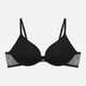 Biustonosz damski Push Up z fiszbinami Esotiq Nuts 43158-99X 75D Czarny (5903972525500) - obraz 6