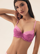 Biustonosz damski Push Up z fiszbinami Bloovii Samara 43224-30X 75B Różowy (5903972578063) - obraz 1