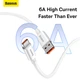 Baseus Superior Series Fast Charging Data Cable USB to Type-C 100W 1.5m Moon White (P10320102214-02) - изображение 12