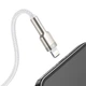 Кабель Baseus Cafule Series Metal Data Cable USB to IP 2.4A 2m White (CALJK-B02) - изображение 5