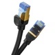 Мережевий кабель Baseus High Speed CAT7 10Gigabit Ethernet Cable (Braided Cable)10m Cluster Black (B0013320B111-07) - изображение 3