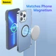 Пластина для магнітного тримача Baseus Halo Series Magnetic Metal Ring（2pcs/pack）Black (PCCH000001) - изображение 13