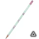 Карандаш графиітный трехгранный с резинкой Feel Good К25-046-2 KITE - изображение 1
