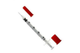 Шприц інсуліновий U 40 із голкою 30 G 0 3 x 13мм SF medical products G30 - зображення 1
