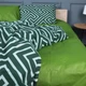 Простынь MirSon Бязь 17-0632&nbsp;Diamond&nbsp;Emerald 110х160 см (2200008465896) - изображение 1