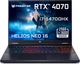 Ноутбук Acer Predator Helios Neo 16 PHN16-72-76AM (NH.QREEU.009) Abyssal Black / 16" IPS WQXGA 240 Гц / Intel Core i7-14700HX / RAM 16 ГБ / SSD 1 ТБ / RTX 4070, 8 ГБ / 4-Zone RGB - зображення 2