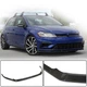Накладка на передній бампер Lip V1 (для R/R-Line 2017-2020, Карбон) для Volkswagen Golf 7/E-Golf - зображення 1