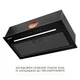 Витяжка вбудована WEILOR LUNA WBG 55 BLACK (800 м3/г, 3 швид., сенсорне кер.) 311108 - изображение 5