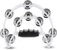 Тамбурин GEWA Jingle wreath Half moon 20 jingles White (G-841578) - изображение 3