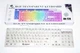 Мембранна клавіатура Yelandar AN-T20 White з підсвіткою RGB, 104 клавіші, USB - зображення 1