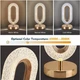 Настільна LED-лампа з кристалами Creative Table Lamp 16, 3 режими світіння, сенсорне керування, акумуляторна - зображення 9