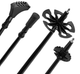 Kije do nordic walking Nils NW8613 włókno węglowe Czarne (5907695557879) - obraz 7