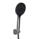 Змішувач для ванни Qtap Vlasta New (з душовим гарнітуром) QTVLA259GMB45643 Gunmetal Black PVD - изображение 4