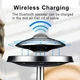 Бездротова левітуючиа Bluetooth-колонка LANGTU UFO із сенсорною кнопкою, антигравітаційний нічник, можна використовувати міні-сабвуфер як прикрасу для офісу та дому - зображення 3