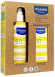 Zestaw Mustela Krem przeciwsłoneczny dla twarzy SPF 50+ 40 ml + Spray przeciwsłoneczny SPF 50+ 200 ml (8436034154419) - obraz 1