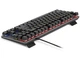 Ігрова клавіатура механічна REAL-EL M5 USB RGB Black - зображення 5