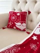 Подушка ПРОВАНС красный Санта, 45х45см 028049 - изображение 4