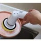 Акумуляторна щітка з обертанням Nova Scrubber 7in1 бездротова електрощітка для прибирання, 7 насадок - зображення 6