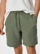 Шорты хлопковые короткие мужские Koton 4SAM40067HW786 46 Зеленые (8684286255983) - изображение 5