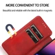 Чехол-книжка Knight Leather Wallet для Apple iPhone 14 Plus Red - изображение 3