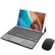 Клавіатура-підставка бездротова Smart Keyboard + Мишка для Xiaomi Mi Pad 4 Plus Ukr+Eng Black - зображення 3
