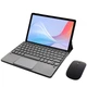 Клавіатура-підставка бездротова Smart Keyboard + Мишка для AGM Pad T2 Ukr+Eng Black - зображення 6