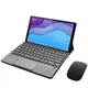 Клавиатура-подставка беспроводная Smart Keyboard + Мышка для Lenovo Tab M10 HD 2nd Gen Ukr+Eng Black - изображение 3