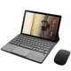 Клавіатура-підставка Smart Keyboard + Мишка для Sigma Mobile Tab A1010 Neo Ukr+Eng Black - зображення 1