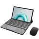 Клавиатура-подставка беспроводная Smart Keyboard + Мышка для Cubot Tab 40 Ukr+Eng Black - изображение 7