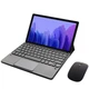 Клавиатура-подставка беспроводная Smart Keyboard + Мышка для Samsung Galaxy Tab A7 10.4 2020 Ukr+Eng Black - изображение 2