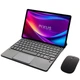 Клавиатура-подставка беспроводная Smart Keyboard + Мышка для Pixus Deon Ukr+Eng Black - изображение 1