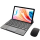 Клавиатура-подставка беспроводная Smart Keyboard + Мышка для Oscal Pad 50 Ukr+Eng Black - изображение 3