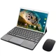 Клавиатура-подставка беспроводная Smart Keyboard + Мышка для Adronix S 464 Ukr+Eng Black - изображение 2