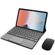 Клавиатура-подставка беспроводная Smart Keyboard + Мышка для OPPO Pad Air Ukr+Eng Black - изображение 8