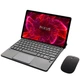 Клавиатура-подставка беспроводная Smart Keyboard + Мышка для Pixus Falcon Ukr+Eng Black - изображение 3