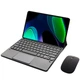 Клавиатура-подставка беспроводная Smart Keyboard + Мышка для Xiaomi Pad 6 Ukr+Eng Black - изображение 5