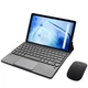Клавиатура-подставка беспроводная Smart Keyboard + Мышка для Cubot Tab 30 Ukr+Eng Black - изображение 5
