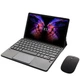 Клавіатура-підставка бездротова Smart Keyboard + Мишка для Pixus Wing Ukr+Eng Black - зображення 3