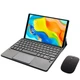 Клавиатура-подставка Smart Keyboard + Мышка для Teclast P26T Ukr+Eng Black - изображение 1